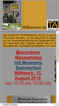 Mobile Screenshot of museum-tauernbahn.at